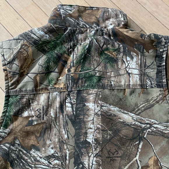 Carhartt Mens Insulated Quick Duck Camo Vest - Picture 3 of 5